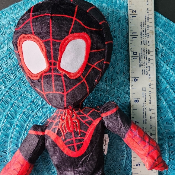 Marvel Spidey & His Amazing Friends Ghost Spider Miles Morales Plush Figure Toy - Picture 3 of 4